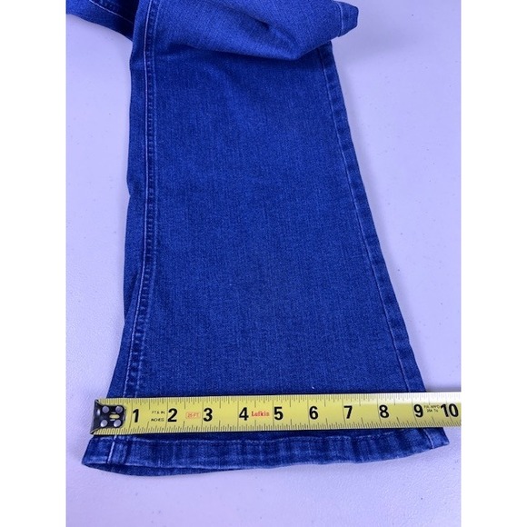 Jill Denim Authentic Fit Boot Cut Blue Wash Jeans Women Size 14 - Picture 11 of 13